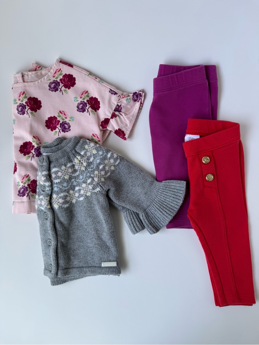 Janie and Jack & Tea Collection Baby Girl Bundle